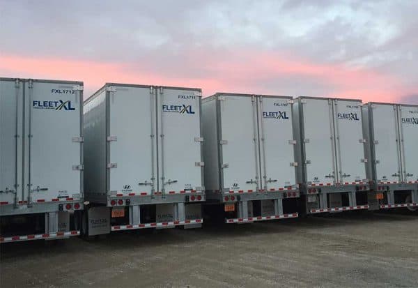 Dry Van Trailers Leasing