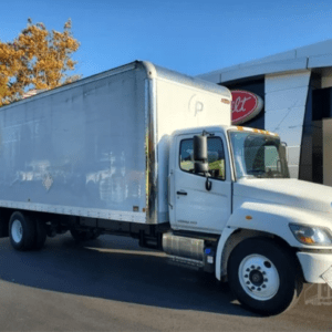 2019 HINO 338 DRY VAN TRUCK FOR SALE