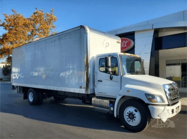 2019 HINO 338 DRY VAN TRUCK FOR SALE