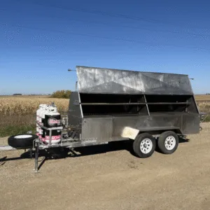 Model 1240CSS Towable Charcoal Grill – Stainless