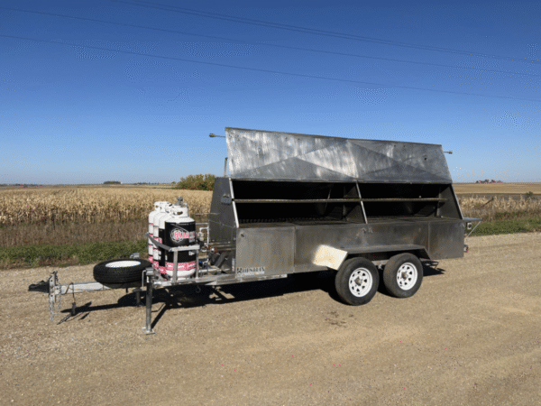 Model 1240CSS Towable Charcoal Grill – Stainless - Image 4