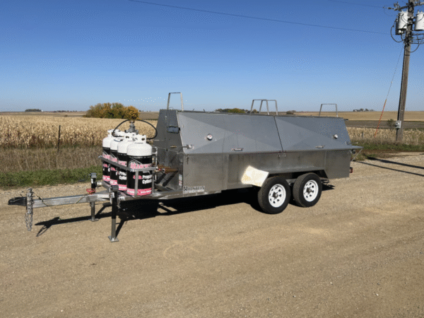 Model 1240CSS Towable Charcoal Grill – Stainless - Image 8