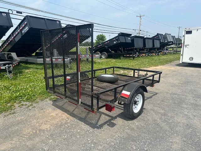 2015 Carry-On 5 x 8 Landscape Utility Trailer – Mesh Floor - Image 4