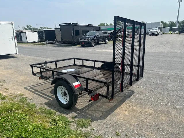 2015 Carry-On 5 x 8 Landscape Utility Trailer – Mesh Floor - Image 7