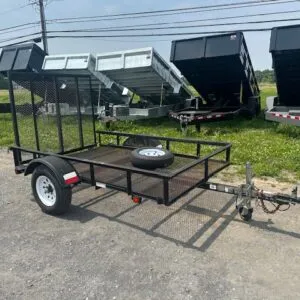 2015 Carry-On 5 x 8 Landscape Utility Trailer – Mesh Floor