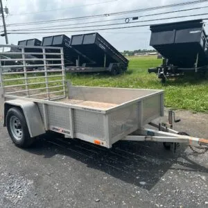 2015 Sport Haven 5×8 Aluminum Utility Trailer – ATP Sides