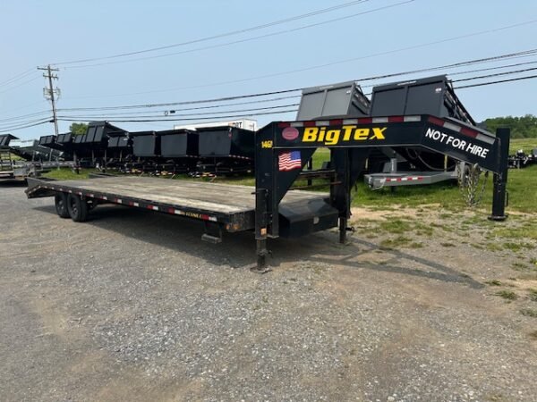 2020 Big Tex 8.5 x 30 Gooseneck Equipment Trailer