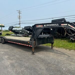 2020 Iron Bull 8.5X34 Gooseneck Car Hauler