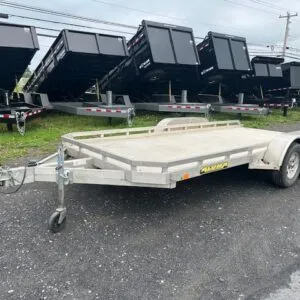 2021 Aluma 6.5×16 Aluminum Car Trailer – Torsion Axles