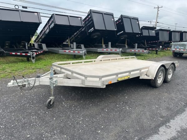 2021 Aluma 6.5×16 Aluminum Car Trailer – Torsion Axles