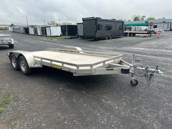 2021 Aluma 6.5×16 Aluminum Car Trailer – Torsion Axles - Image 5