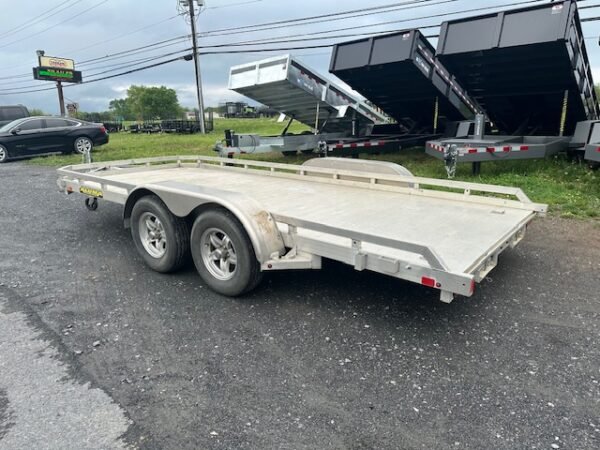 2021 Aluma 6.5×16 Aluminum Car Trailer – Torsion Axles - Image 4