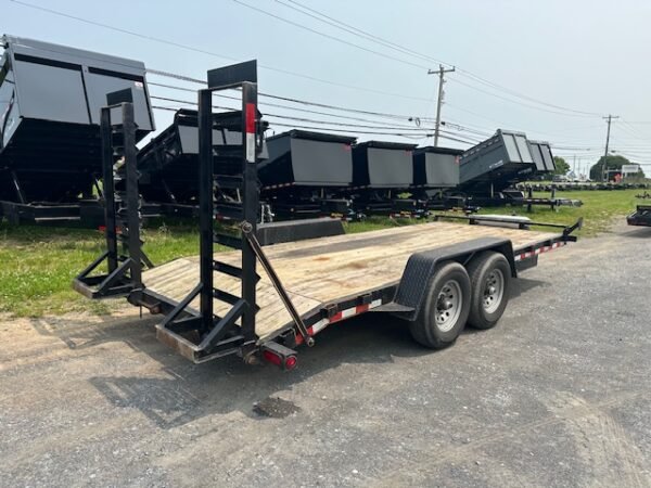 2021 Quality 7 x 18 Low Profile Equipment Trailer - Image 4