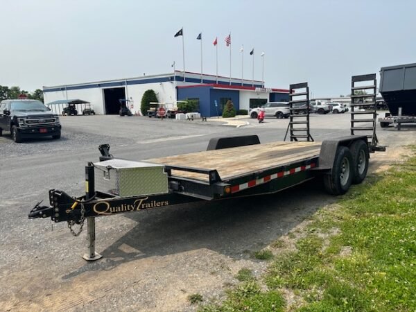 2021 Quality 7 x 18 Low Profile Equipment Trailer - Image 5