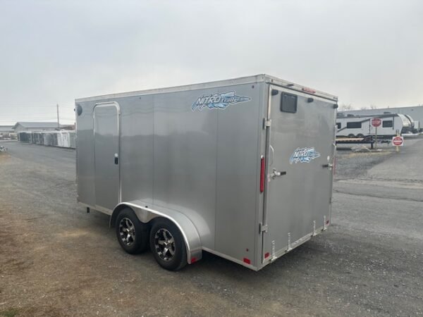2022 Nitro 7×14 Drive On/Off Snowmobile Trailer - Image 4