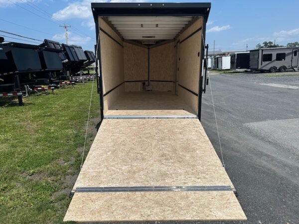ATC 6.5 x 14 Aluminum Enclosed Cargo Trailer – Rear Spoiler - Image 3
