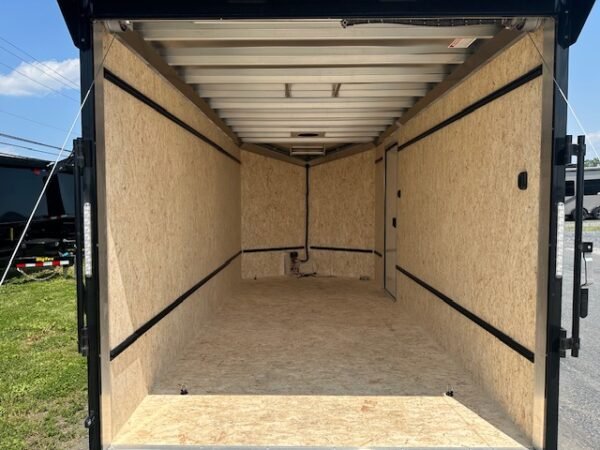 ATC 6.5 x 14 Aluminum Enclosed Cargo Trailer – Rear Spoiler - Image 6