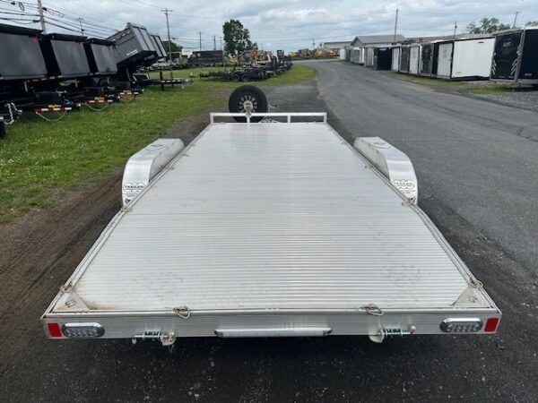 2024 Sport Haven 7×18 Aluminum Car Trailer – 6k Torsion Axles - Image 3