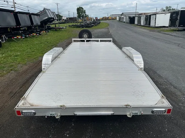 2024 Sport Haven 7×18 Aluminum Car Trailer – 6k Torsion Axles - Image 3