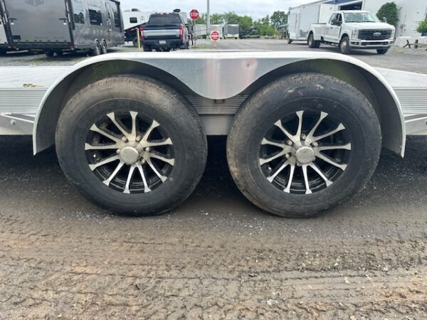 2024 Sport Haven 7×18 Aluminum Car Trailer – 6k Torsion Axles - Image 6