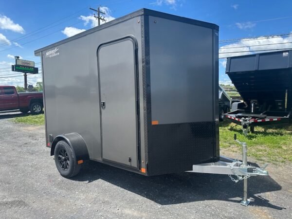 Nitro 6×10 Enclosed Cargo Trailer- Black Trim