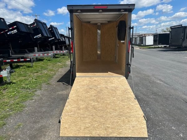 Nitro 6×10 Enclosed Cargo Trailer- Black Trim - Image 3