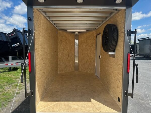 Nitro 6×10 Enclosed Cargo Trailer- Black Trim - Image 6