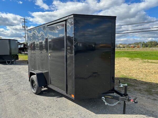 Covered Wagon 6 x 10 Enclosed Trailer – Ramp Door – Blackout