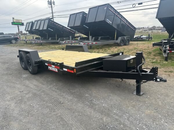Premier 7 x 16 Equipment Trailer – Power Tilt
