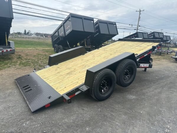 Premier 7 x 16 Equipment Trailer – Power Tilt - Image 8