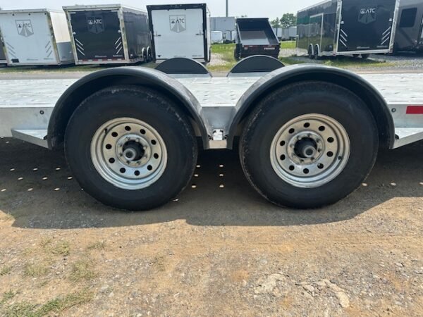 2025 JF Trailers 7×35 Galvanized Car Trailer – Torsion Axles - Image 6