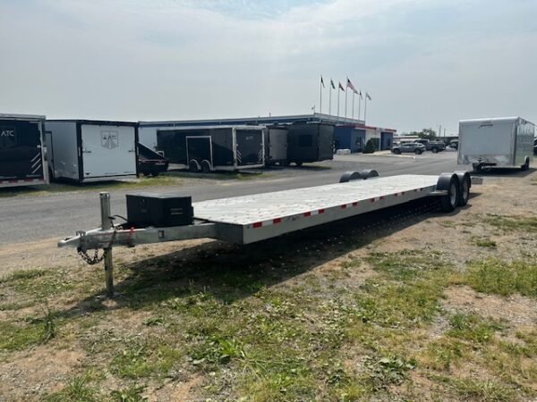 2025 JF Trailers 7×35 Galvanized Car Trailer – Torsion Axles - Image 5