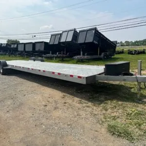 2025 JF Trailers 7×35 Galvanized Car Trailer – Torsion Axles