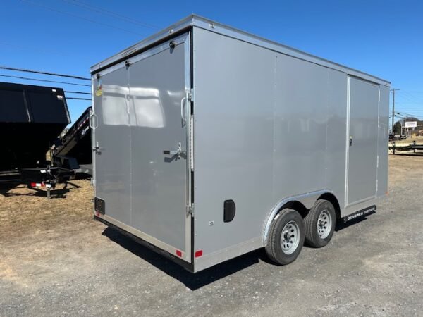 Covered Wagon 8.5 x 16 Enclosed Car Trailer – 6″ Added Height - Image 4