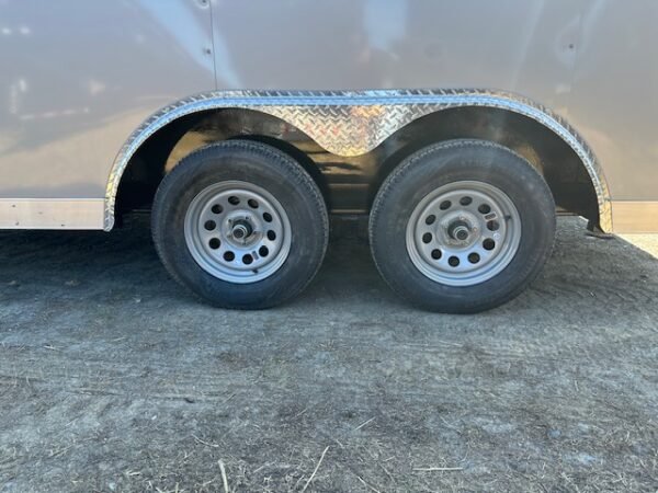 Covered Wagon 8.5 x 16 Enclosed Car Trailer – 6″ Added Height - Image 8