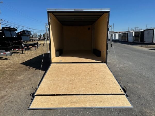 Covered Wagon 8.5 x 16 Enclosed Car Trailer – 6″ Added Height - Image 3