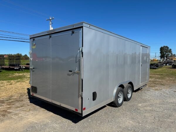 Covered Wagon 8.5 x 20 Enclosed Car Trailer – Ramp Door - Image 4