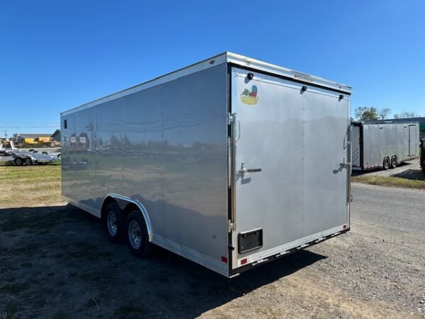 Covered Wagon 8.5 x 20 Enclosed Car Trailer – Ramp Door - Image 7