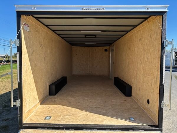 Covered Wagon 8.5 x 20 Enclosed Car Trailer – Ramp Door - Image 3