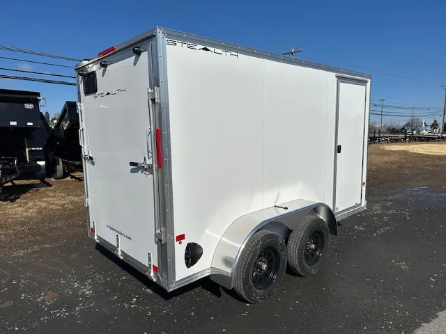 Cargo Pro Stealth 6 x 12 V-Nose Aluminum Dual Axle Cargo Trailer - Image 7