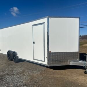 Cargo Pro 8.5 x 20 Aluminum V-Nose Enclosed Car Trailer – XLT