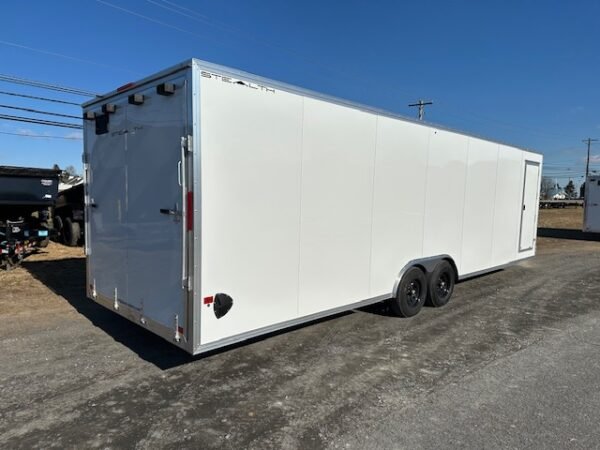 Cargo Pro 8.5 x 28 Aluminum V-Nose Enclosed Car Trailer – XLT - Image 4
