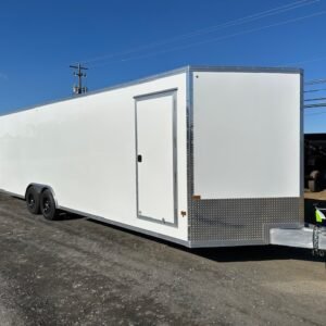 Cargo Pro 8.5 x 28 Aluminum V-Nose Enclosed Car Trailer – XLT
