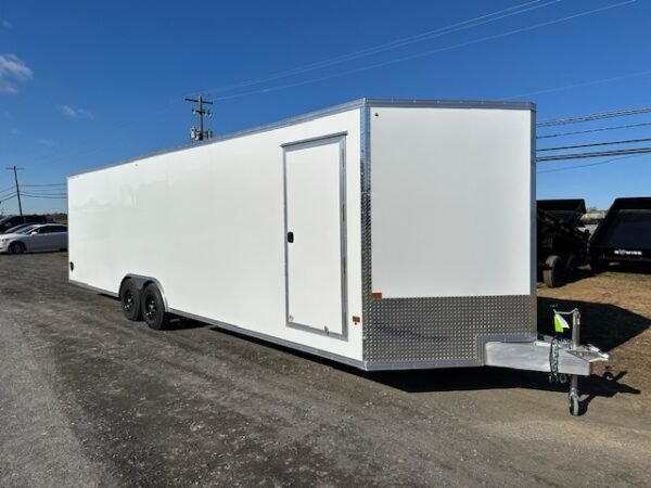 Cargo Pro 8.5 x 28 Aluminum V-Nose Enclosed Car Trailer – XLT