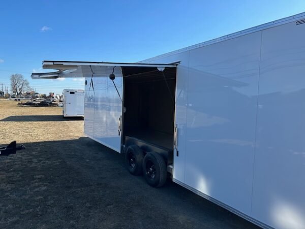Cargo Pro 8.5 x 28 Aluminum V-Nose Enclosed Car Trailer – XLT - Image 8