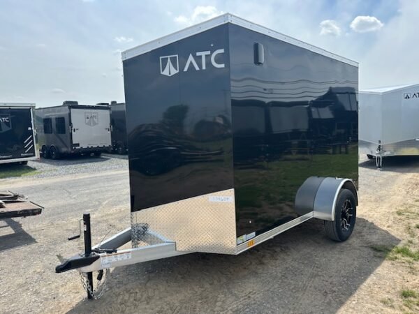 ATC 6 x 10 Aluminum Enclosed Cargo Trailer – Electric Brakes - Image 5