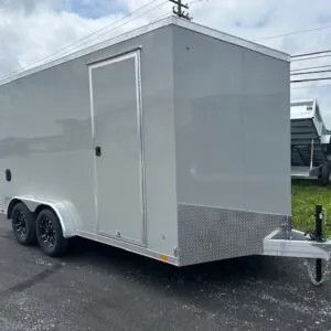 ATC 7.5 x 14 Aluminum Enclosed Cargo Trailer – Barn Doors