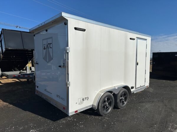 ATC 7.5 x 14 Aluminum Enclosed Cargo Trailer – Spoiler - Image 4