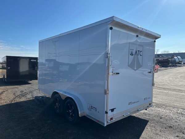 ATC 7.5 x 14 Aluminum Enclosed Cargo Trailer – Spoiler - Image 8