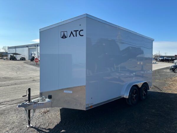 ATC 7.5 x 14 Aluminum Enclosed Cargo Trailer – Spoiler - Image 5